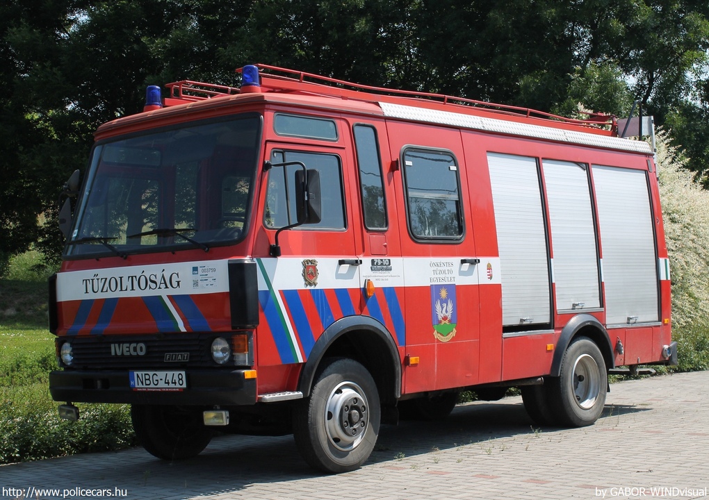 Iveco Zeta 79-10, Önkéntes Tûzoltó Egyesület Nagypáli, fotó: GABOR-WINDvisual
Keywords: tûzoltóautó ÖTE tûzoltóság tûzoltó magyar Magyarország NBG-448 fire firetruck Hungary hungarian