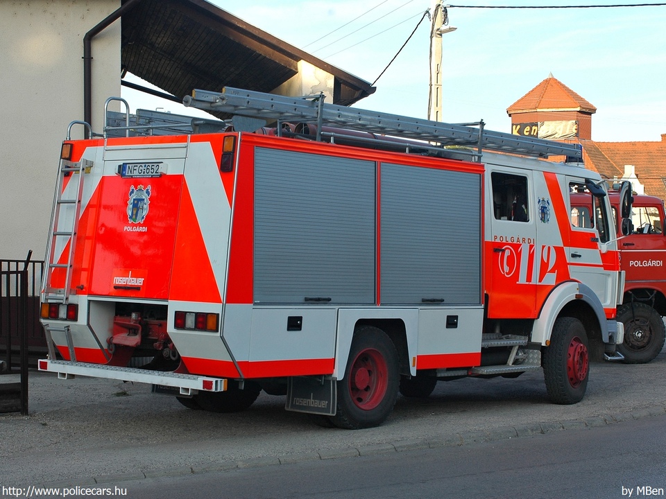 Mercedes 1222, Polgárdi Önkormányzati Tûzoltóparancsnokság, fotó: MBen
Keywords: tûzoltóautó tûzoltó ÖTP tûzoltóság magyar Magyarország NFG-652 fire firetruck Hungary hungarian