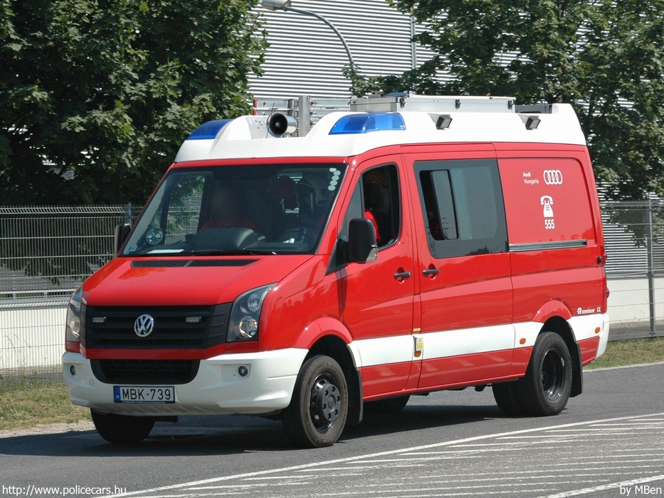 Volkswagen Crafter, Audi Hungaria Motor Kft., fotó: MBen
Keywords: tûzoltóautó tûzoltóság tûzoltó magyar Magyarország létesítményi MBK-739 fire firetruck Hungary hungarian