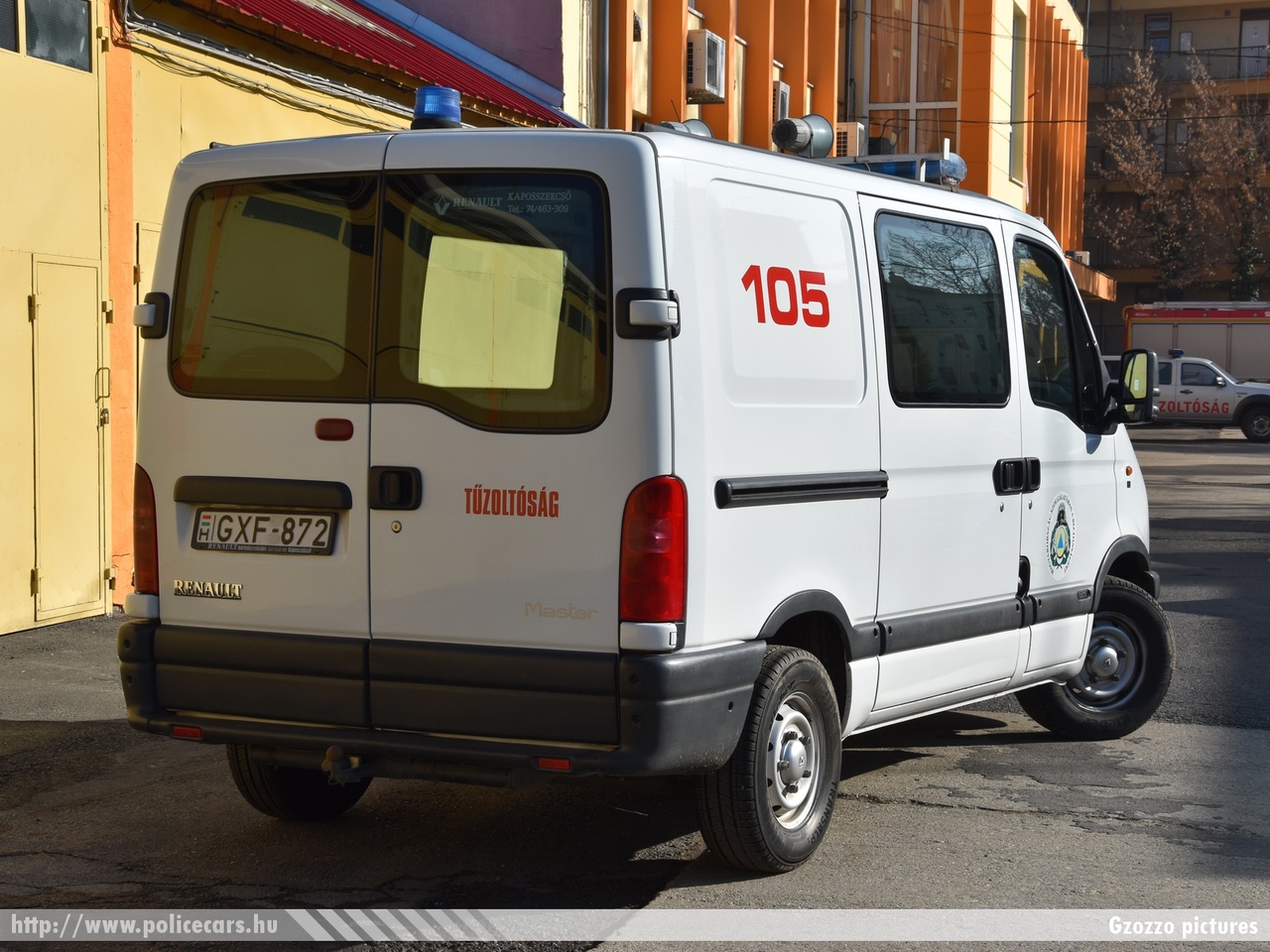 Renault Master, fotó: Gzozzo pictures
Keywords: tûzoltóautó tûzoltóság tûzoltó magyar Magyarország katasztrófavédelem GXF-872 fire firetruck Hungary hungarian