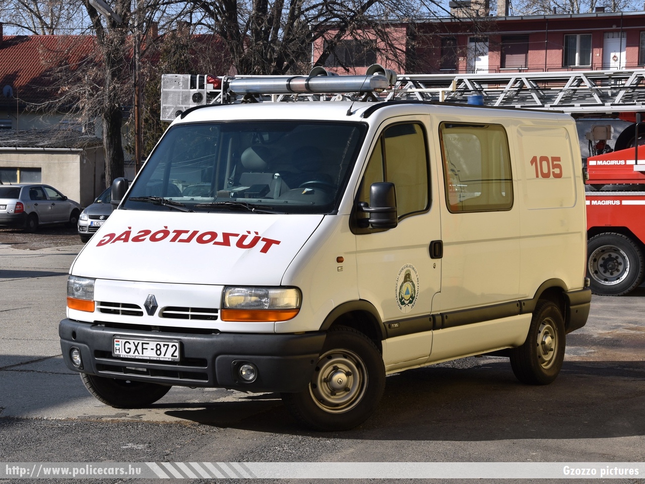 Renault Master, Tolna Megyei Katasztrófavédelmi Igazgatóság, fotó: Gzozzo pictures
Keywords: tûzoltóautó tûzoltóság tûzoltó magyar Magyarország katasztrófavédelem GXF-872 fire firetruck Hungary hungarian
