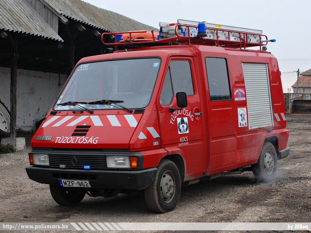 Renault Master T35, Kocsi Önkéntes Tûzoltó Egyesület, fotó: MBen
Keywords: ÖTE magyar Magyarország tûzoltó tûzoltóautó tûzoltóság Hungary hungarian fire firetruck MZF-962