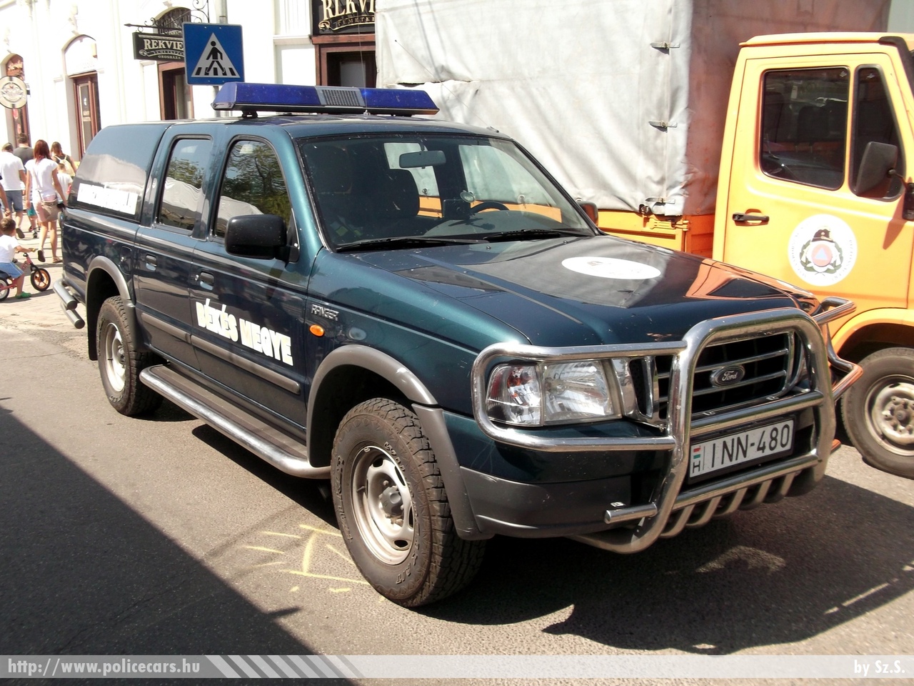 Ford Ranger, Békés Megyei Katasztrófavédelmi Igazgatóság, fotó: Sz.S.
Keywords: INN-480 tûzoltóautó tûzoltóság tûzoltó magyar Magyarország katasztrófavédelem  fire firetruck Hungary hungarian
