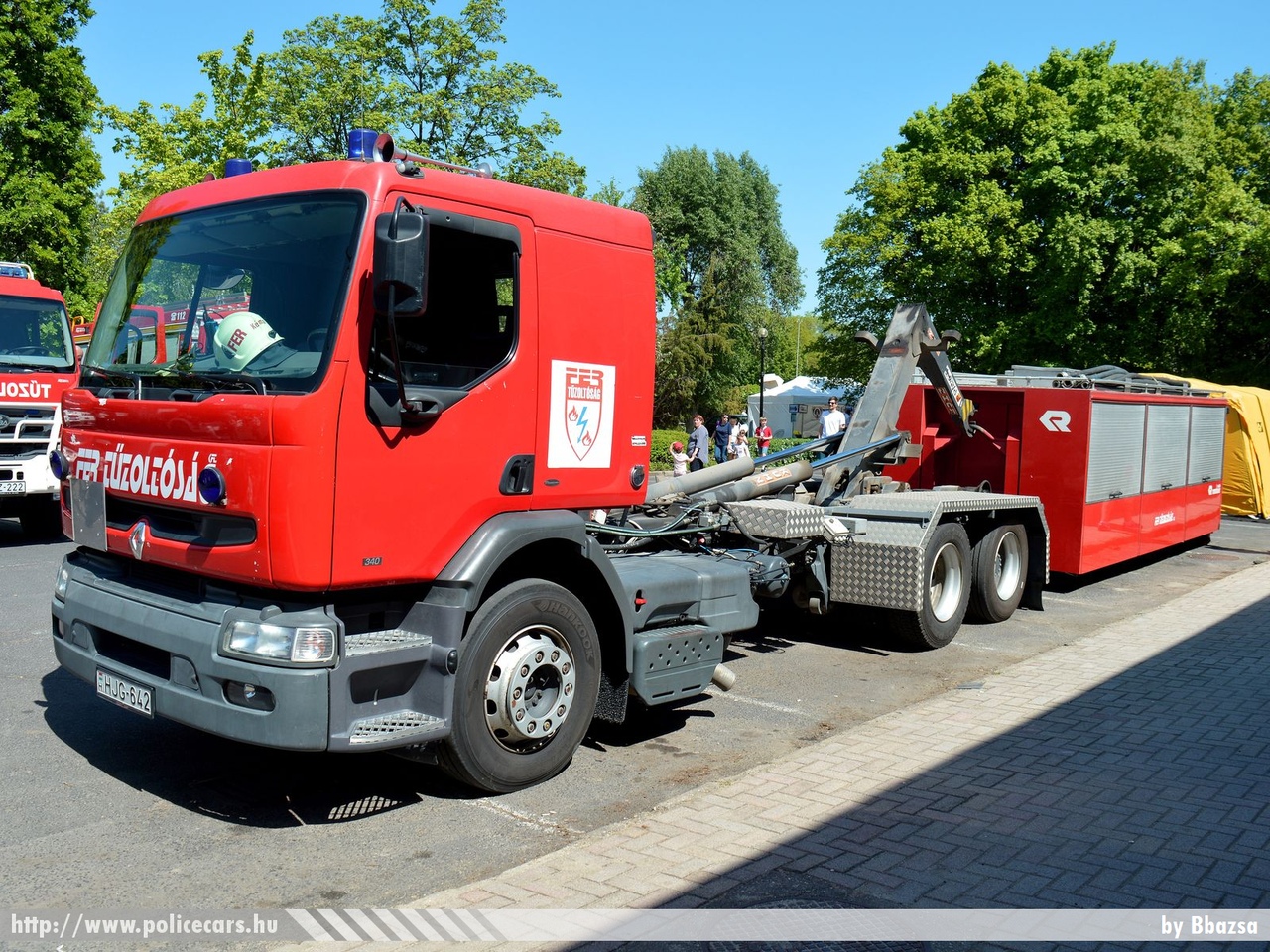 Renault Premium 340, FER Tûzoltóság KFT, Tiszaújváros, fotó: Bbazsa
Keywords: HJG-642  tûzoltóautó létesítményi tûzoltóság