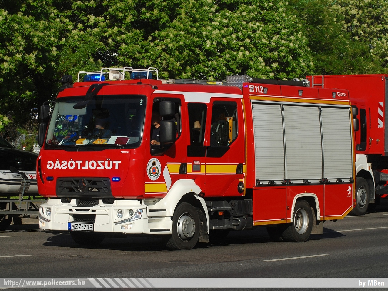 Renault D12 240 P4x2 HEROS Aquadux-X 1500, Fõvárosi Katasztrófavédelmi Igazgatóság, Budaoest, IX.kerületi Hivatásos Tûzoltóság, fotó: MBen
Keywords: tûzoltóautó tûzoltóság tûzoltó magyar Magyarország katasztrófavédelem fire firetruck Hungary hungarian MZZ-219