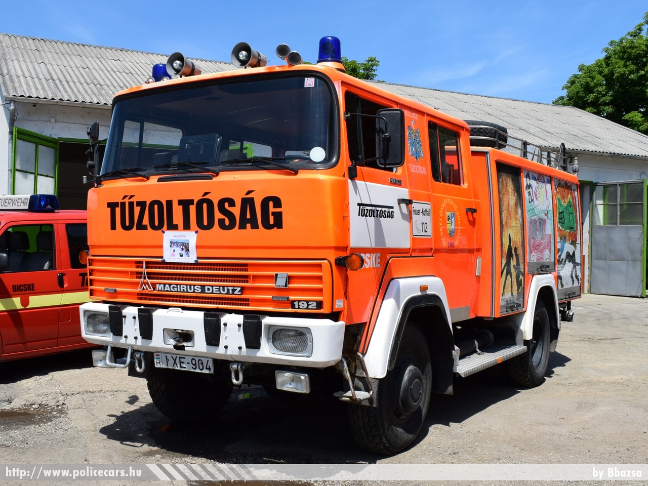 Magirus Deutz 192, Bicskei Önkormányzati Tûzoltóparancsnokság, fotó: Bbazsa
Keywords: tûzoltóautó tûzoltó ÖTP tûzoltóság magyar Magyarország fire firetruck Hungary hungarian IXE-904