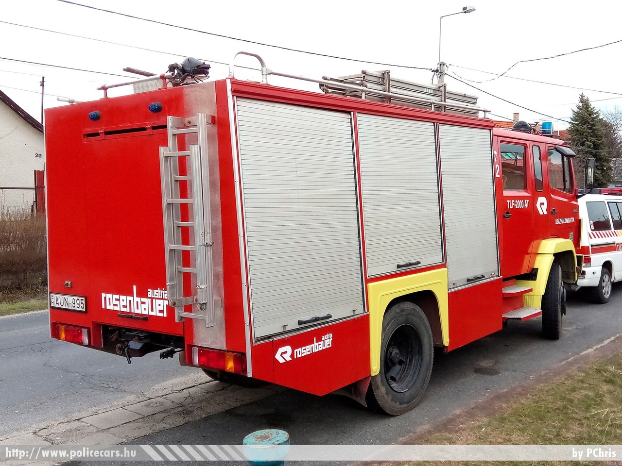 Mercedes 1120 TLF-2000 AT, Pest Megyei Speciális Mentõ És Önkéntes Tûzoltó Egyesület Százhalombatta, fotó: PChris
Keywords: ÖTE magyar Magyarország tûzoltó tûzoltóautó tûzoltóság Hungary hungarian fire firetruck AUN-995