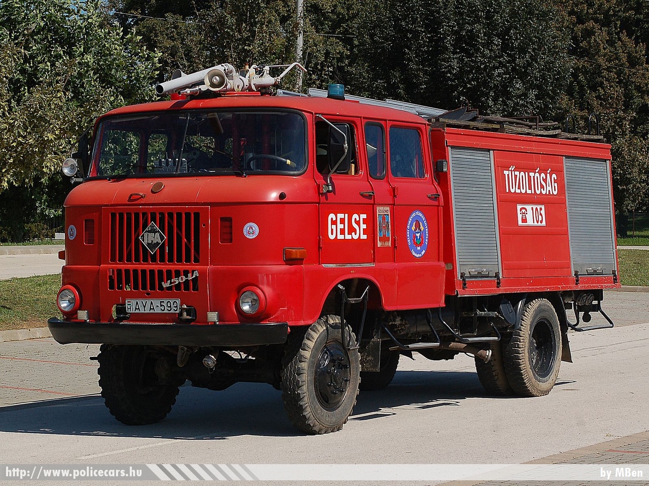IFA W50LA, Gelsei Önkéntes Tûzoltó Egyesület, fotó: MBen
Keywords: tûzoltó tûzoltóautó tûzoltóság magyar Magyarország ÖTE hungarian Hungary fire firetruck AYA-599