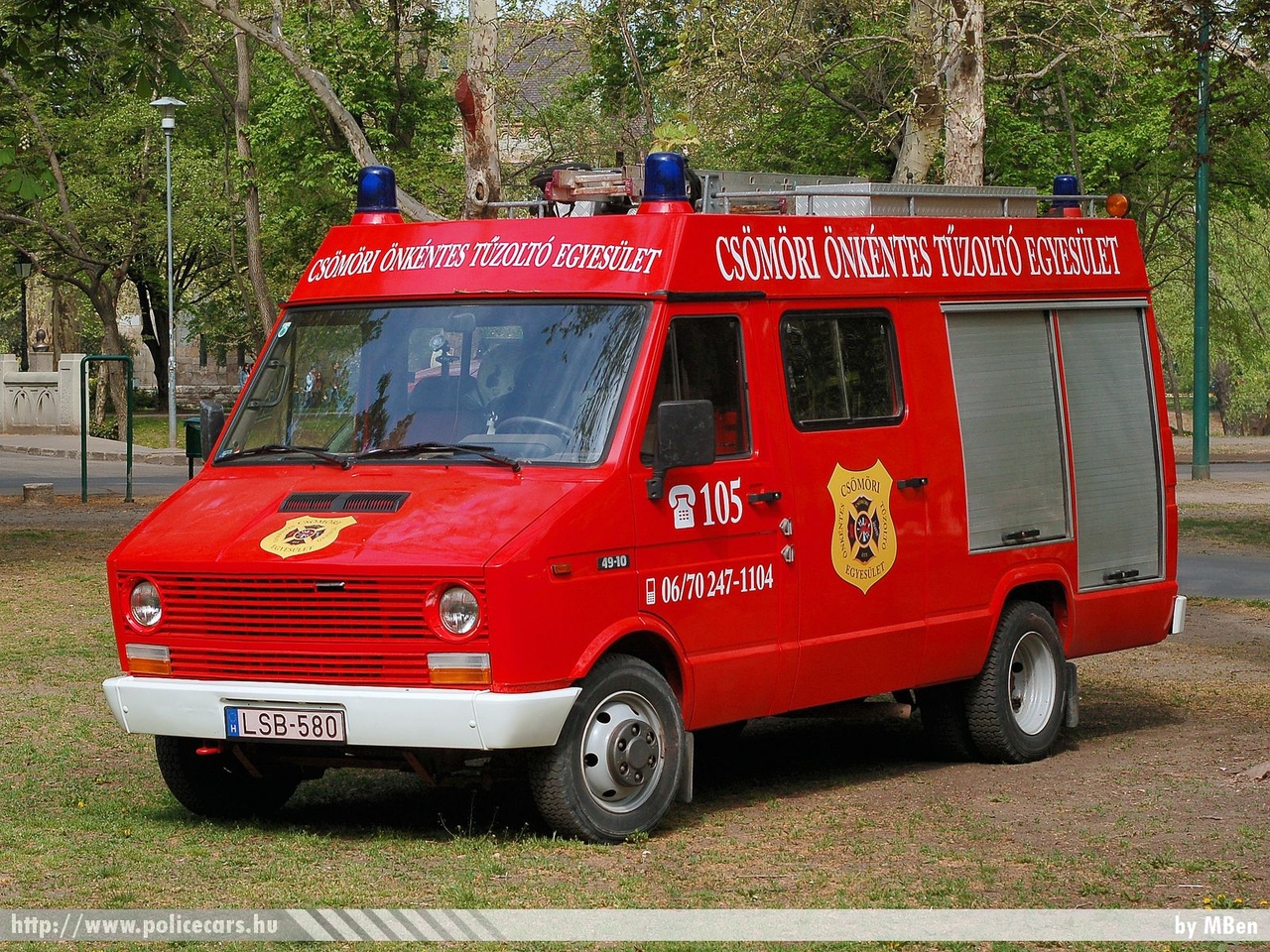 Iveco Turbo Daily 49-10, Csömöri Önkéntes Tûzoltó Egyesület, fotó: MBen
Keywords: tûzoltó tûzoltóautó tûzoltóság magyar Magyarország ÖTE hungarian Hungary fire firetruck LSB-580