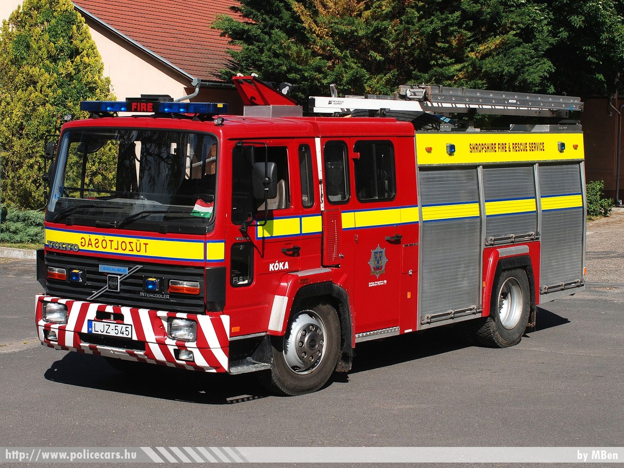 Volvo FL614, Kókai Önkéntes Tûzoltó Egyesület, fotó: MBen
Keywords: tûzoltó tûzoltóautó tûzoltóság magyar Magyarország ÖTE hungarian Hungary fire firetruck LJZ-545