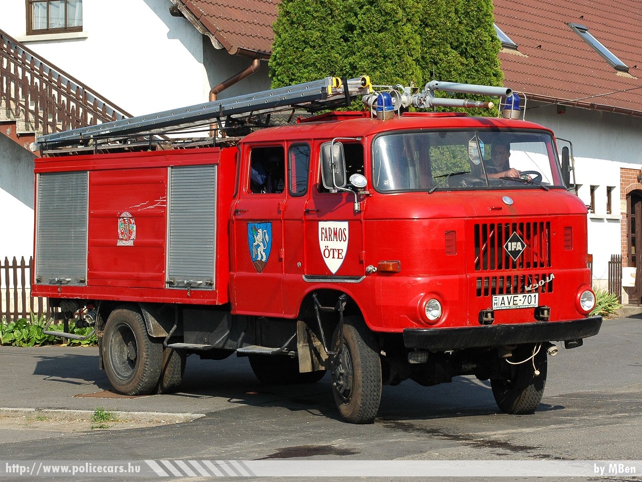 IFA W50LA, Farmosi Önkéntes Tûzoltó Egyesület, fotó: MBen
Keywords: tûzoltó tûzoltóautó tûzoltóság magyar Magyarország ÖTE hungarian Hungary fire firetruck AVE-701