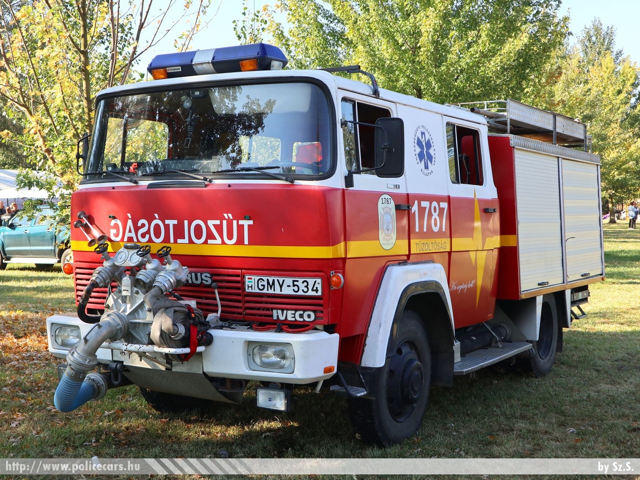 Magirus Iveco 130 D 9, Fábiánsebestyén, Szent Sebestyén Önkéntes Tûzoltó Egyesület, fotó: Sz.S.
Keywords: tûzoltó tûzoltóautó tûzoltóság magyar Magyarország ÖTE hungarian Hungary fire firetruck GMY-534