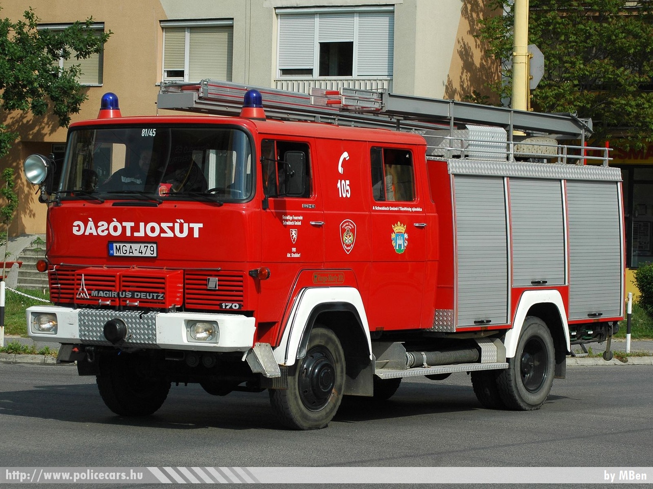 Magirus Deutz 170, Fehérvári Tûzoltó Egyesület, fotó: MBen
Keywords: tûzoltó tûzoltóautó tûzoltóság magyar Magyarország ÖTE hungarian Hungary fire firetruck MGA-479