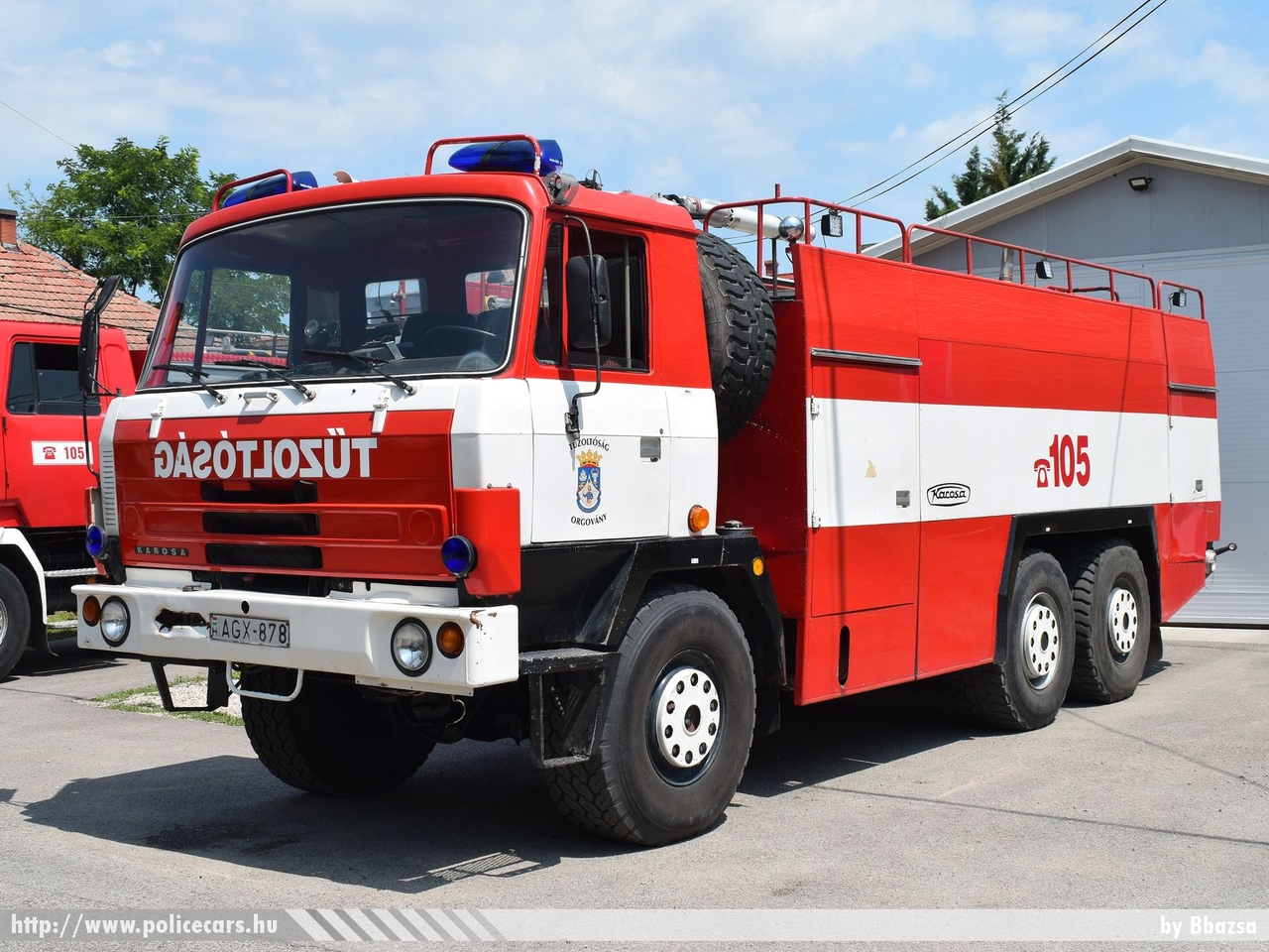 Tatra CAS 815 Karosa, Önkéntes Tûzoltó Egyesület Orgovány, fotó: Bbazsa
Keywords: tûzoltó tûzoltóautó tûzoltóság magyar Magyarország ÖTE hungarian Hungary fire firetruck AGX-878