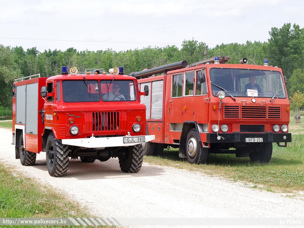 GAZ 66 TLF 1200/KJÜ Rosenbauer, Bábolnai Önkéntes Tűzoltó Egyesület, fotó: PChris
Keywords: ÖTE magyar Magyarország tûzoltó tûzoltóautó tûzoltóság Hungary hungarian fire firetruck GJL-380 BFB-252