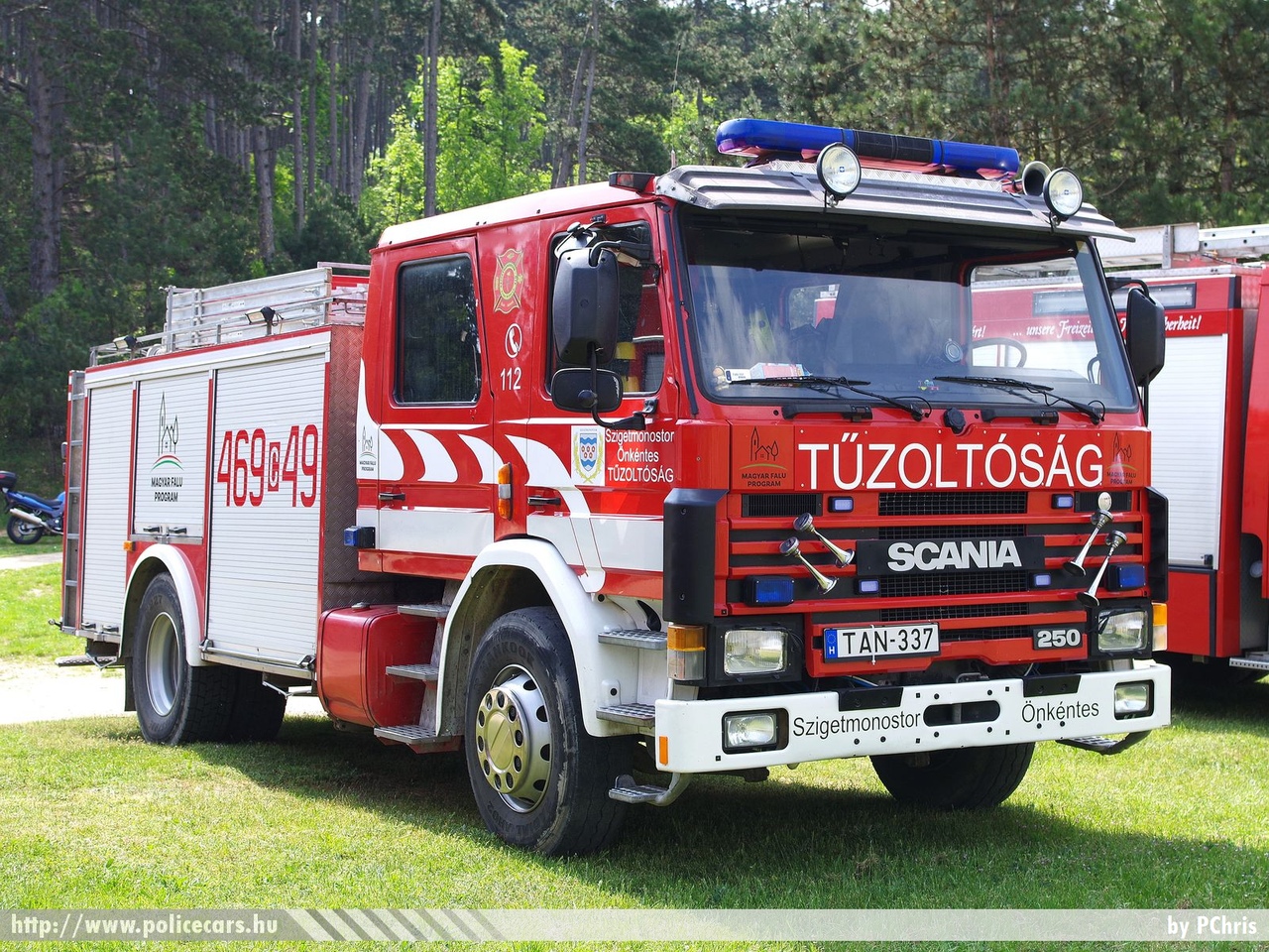 Scania P93 Tollarp Kaross, Szigeti Polgárőr és Önkéntes Tűzoltó Egyesület, Szigetmonostor, fotó: PChris
Keywords: ÖTE magyar Magyarország tûzoltó tûzoltóautó tûzoltóság Hungary hungarian fire firetruck TAN-337