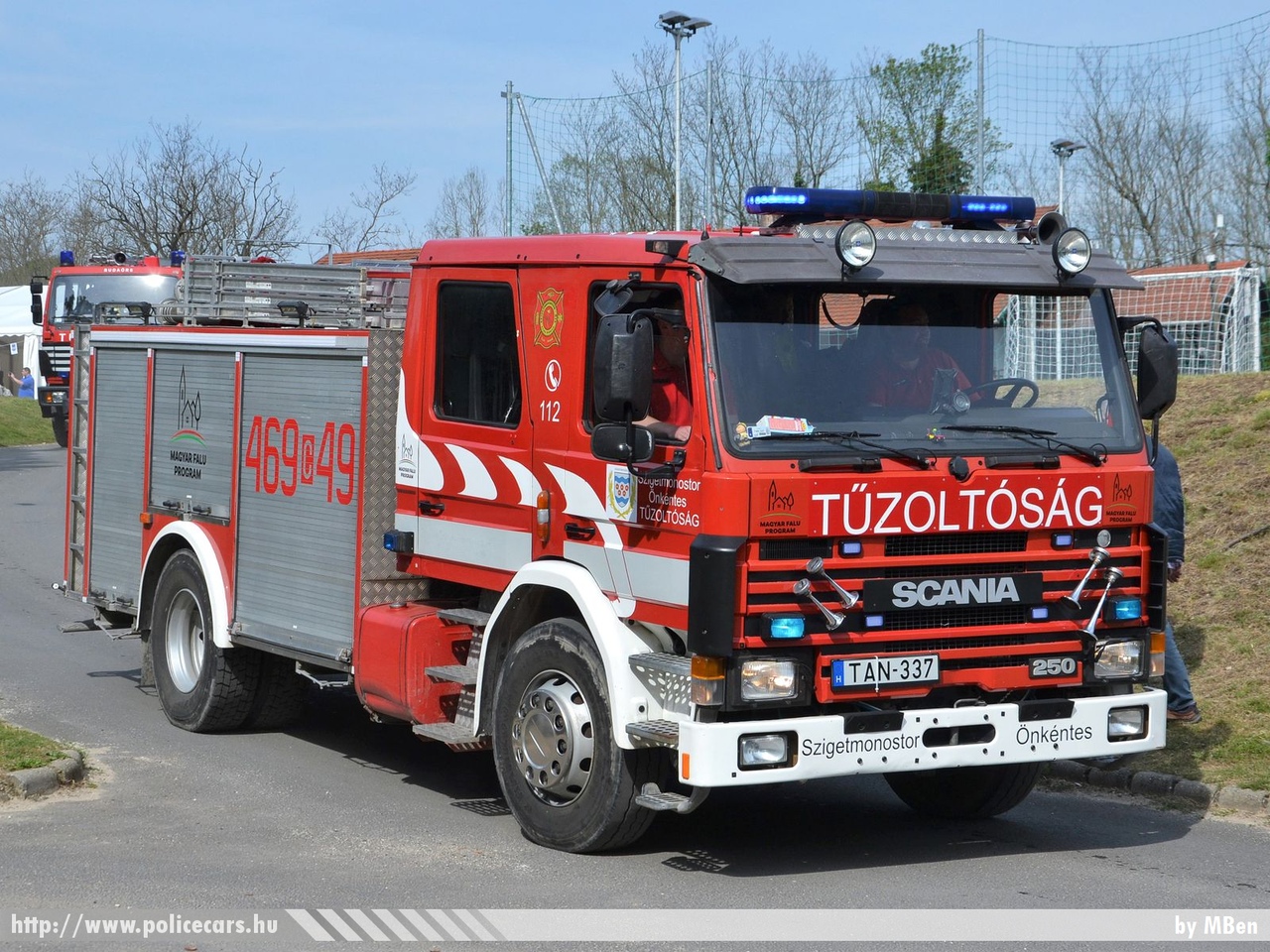 Scania P93 Tollarp Kaross, Szigeti Polgárőr és Önkéntes Tűzoltó Egyesület, Szigetmonostor, fotó: MBen
Keywords: ÖTE magyar Magyarország tûzoltó tûzoltóautó tûzoltóság Hungary hungarian fire firetruck TAN-337