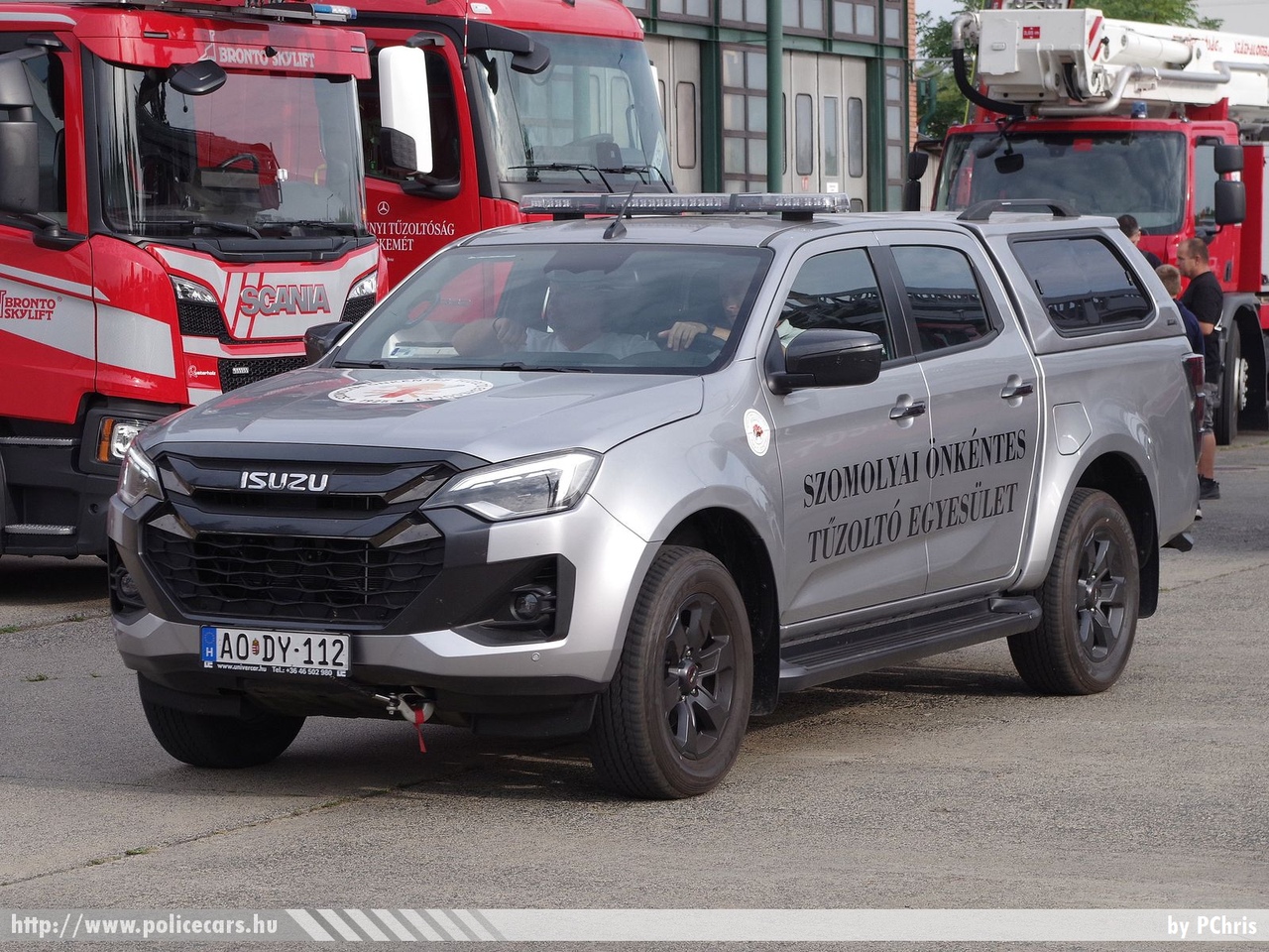 ISUZU D-MAX 1.9 D L BTF, Szomolyai Önkéntes Tűzoltó Egyesület, fotó: PChris
Keywords: ÖTE magyar Magyarország tűzoltó tűzoltóautó tűzoltóság Hungary hungarian fire firetruck AODY-112