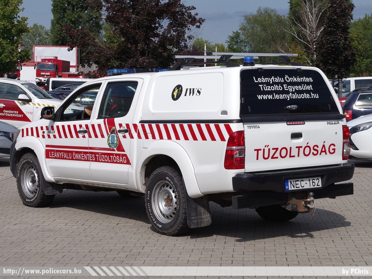 Toyota Hilux, Leányfalu Önkéntes Tűzoltó Egyesület, fotó: PChris
Keywords: ÖTE magyar Magyarország tűzoltó tűzoltóautó tűzoltóság Hungary hungarian fire firetruck NEC-162