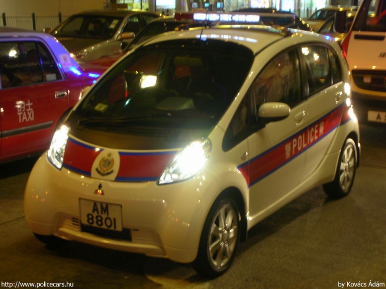 Mitsubishi i-MiEV, Hongkong, fotó: Kovács Ádám
Keywords: Kína kínai rendőr rendőrség rendőrautó police policecar china hongkong