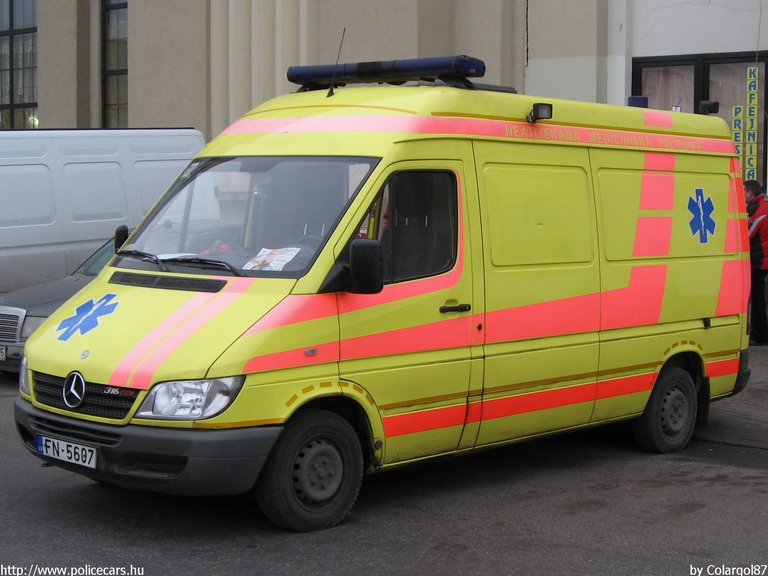 Mercedes Sprinter, fotó: Colargol87
Keywords: lett Lettország mentő mentőautó
