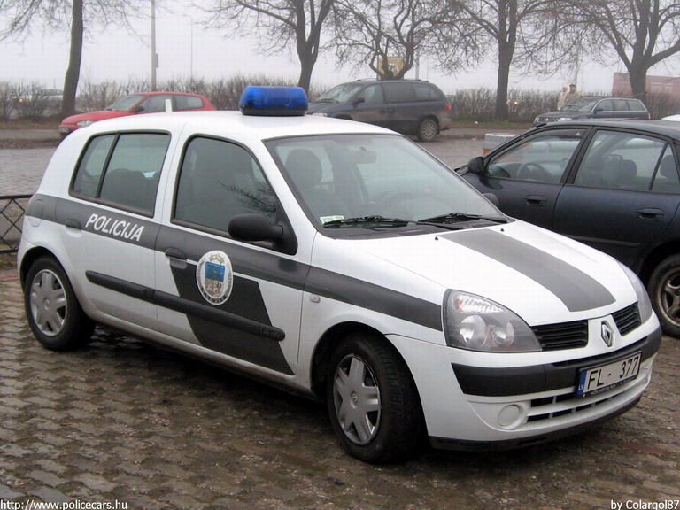 Renault Clio, fotó: Colargol87
Keywords: lett Lettország rendőr rendőrautó rendőrség