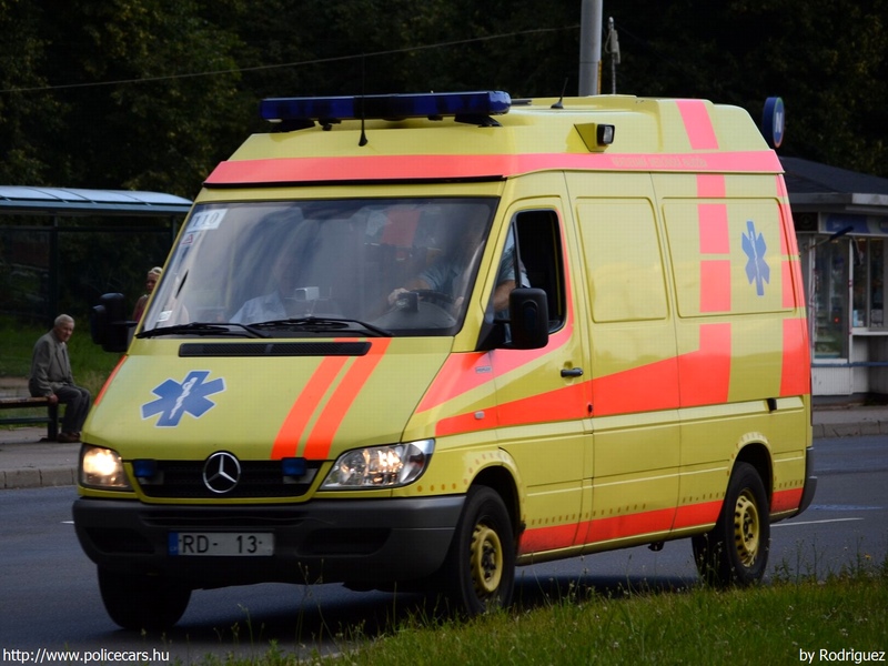 Mercedes-Benz Sprinter, fotó: Rodriguez
Keywords: lett Lettország mentő mentőautó