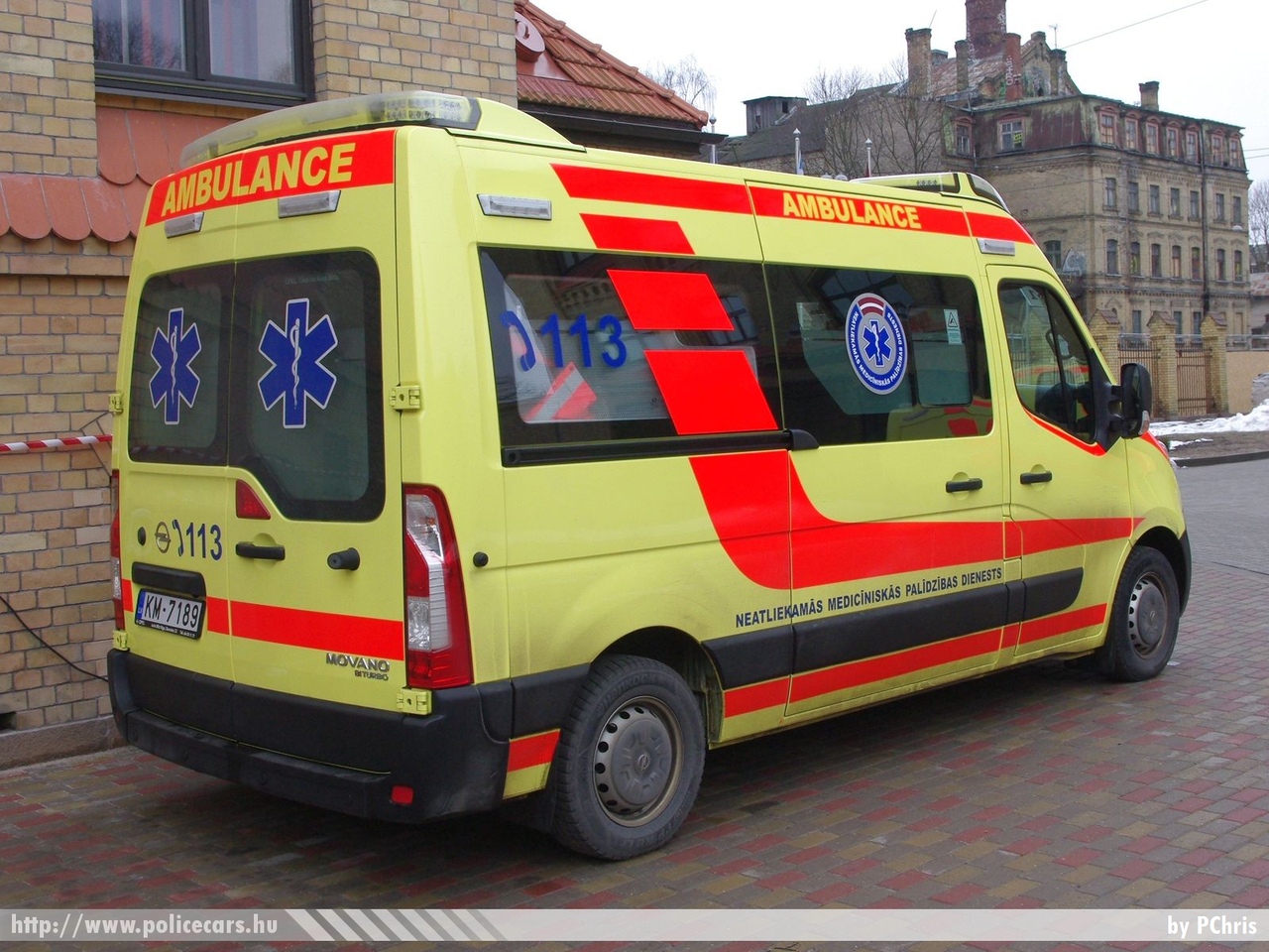 Opel Movano, fotó: PChris
Keywords: lett Lettország mentő mentőautó Latvia latvian ambulance