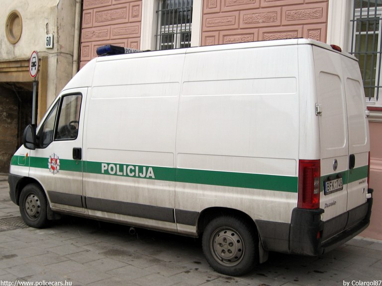 Fiat Ducato, fotó: Colargol87
Keywords: litván Litvánia rendőr rendőrautó rendőrség