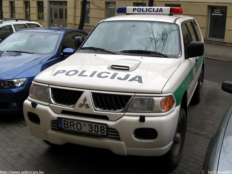 Mitsubishi Pajero Sport, fotó: Colargol87
Keywords: litván Litvánia rendőr rendőrautó rendőrség