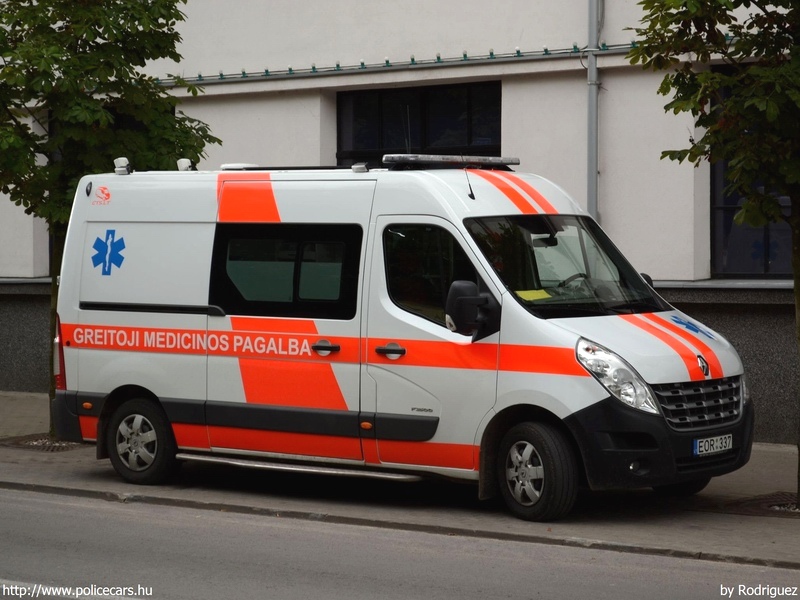 Renault Master, fotó: Rodriguez
Keywords: litván Litvánia mentő mentőautó