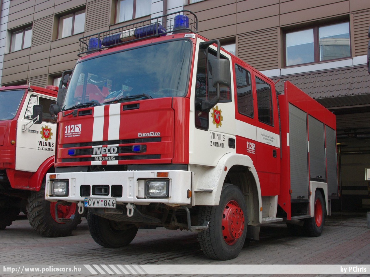 Iveco Eurofire Magirus, Vilnius, fotó: PChris
Keywords: litván Litvánia tûzoltó tûzoltóautó tûzoltóság fire firetruck Lithuania lithuanian