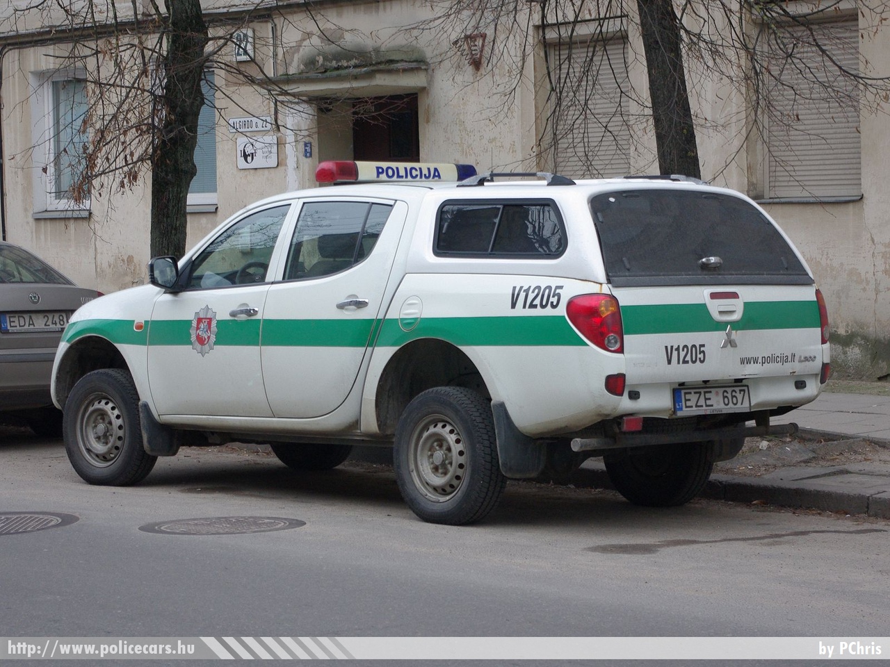 Mitsubishi L200, fotó: PChris
Keywords: litván Litvánia rendőr rendőrautó rendőrség