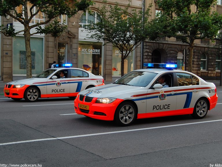 BMW, fotó: Aldo 
Keywords: luxemburg rendőr rendőrautó rendőrség 