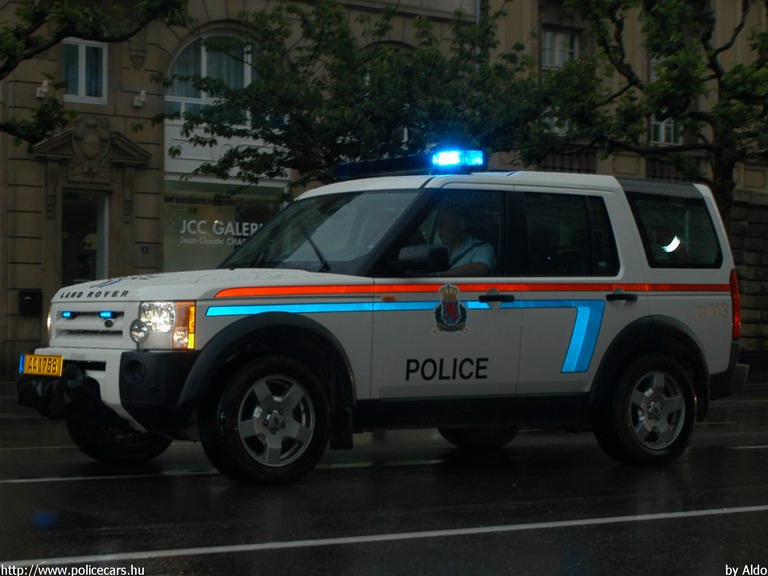 Land Rover Discovery, fotó: Aldo 
Keywords: luxemburg rendőr rendőrautó rendőrség 