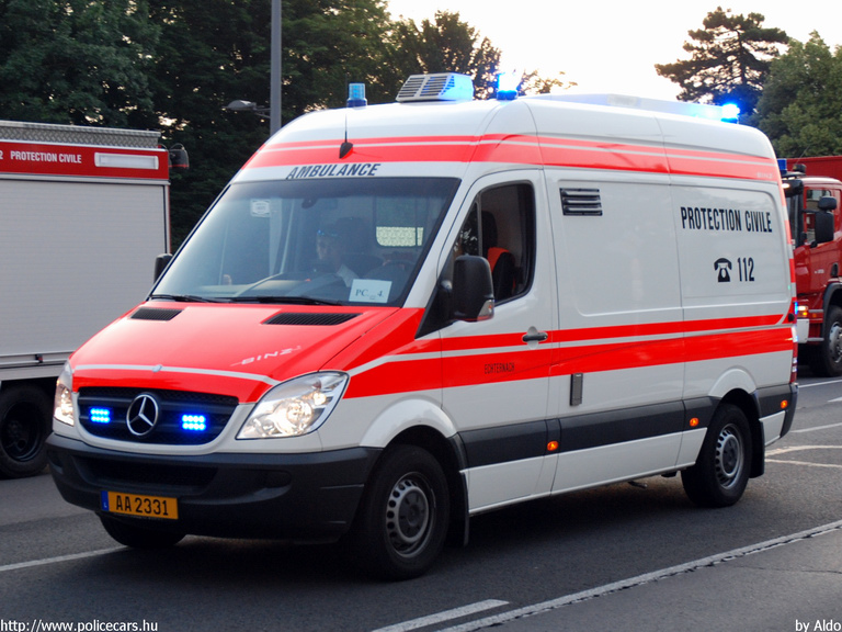 Mercedes Sprinter BINZ, fotó: Aldo
Keywords: luxemburg mentő mentőautó ambulance tûzoltó tûzoltóság