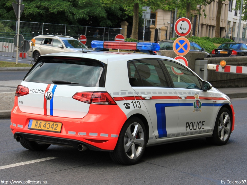 Volkswagen Golf GTI, fotó: Colargol87
Keywords: luxemburg rendőr rendőrautó rendőrség 