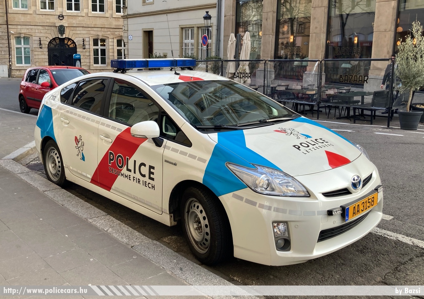 Toyota Prius, Letzebuerg, fotó: Bazsi
Keywords: luxemburg rendőr rendőrautó rendőrség police policecar luxembourg