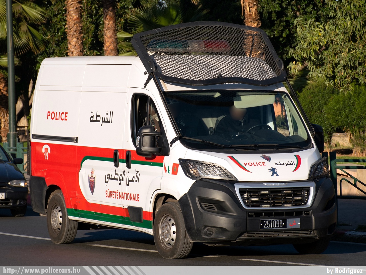 Peugeot Boxer, Sûreté Nationale, fotó: Rodriguez
Keywords: rendőrség rendőr rendőrautó Marokkó marokkói morocco moroccan police policecar