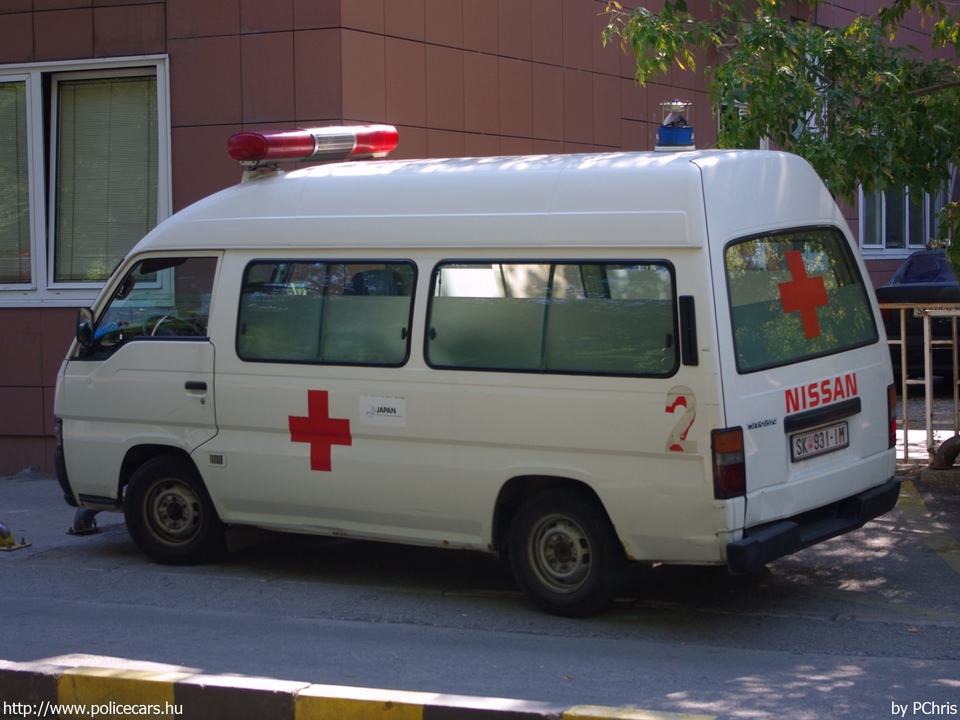Nissan, fotó: PChris
Keywords: mentő mentőautó macedón Macedónia Macedonia ambulance
