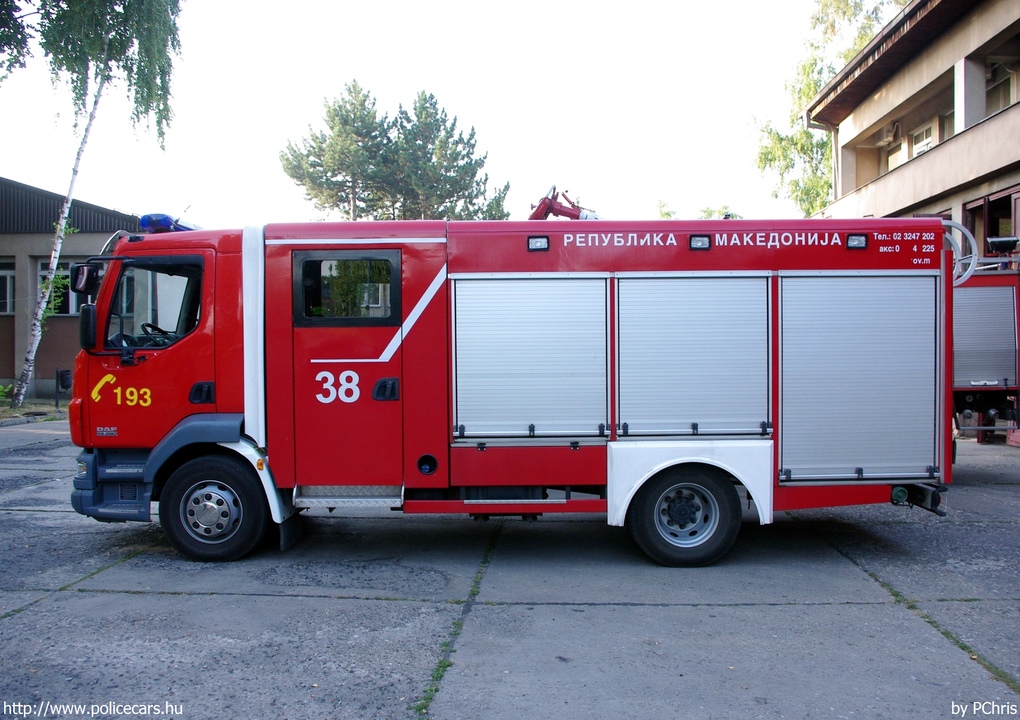 DAF LF, fotó: PChris
Keywords: Macedónia macedón tûzoltóautó tûzoltóság tûzoltó Macedonia firetruck fire