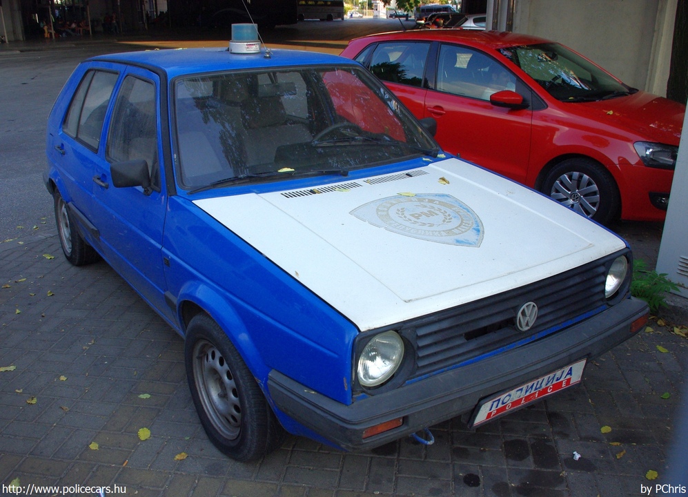 Volkswagen Golf, fotó: PChris
Keywords: Macedónia macedón rendőrautó rendőrség rendőr police policecar Macedonia
