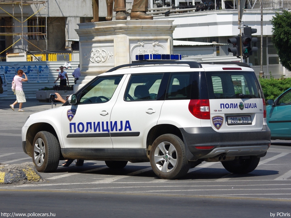 Skoda Yeti, fotó: PChris
Keywords: Macedónia macedón rendőrautó rendőrség rendőr police policecar Macedonia
