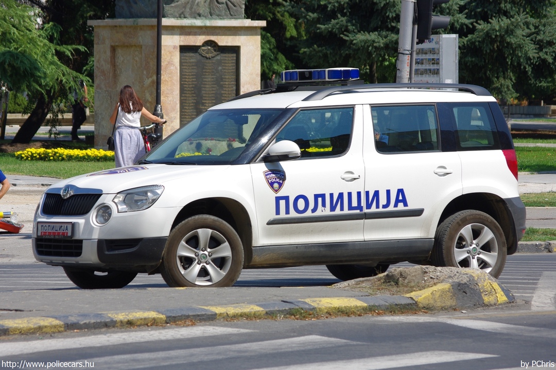 Skoda Yeti, fotó: PChris
Keywords: Macedónia macedón rendőrautó rendőrség rendőr police policecar Macedonia