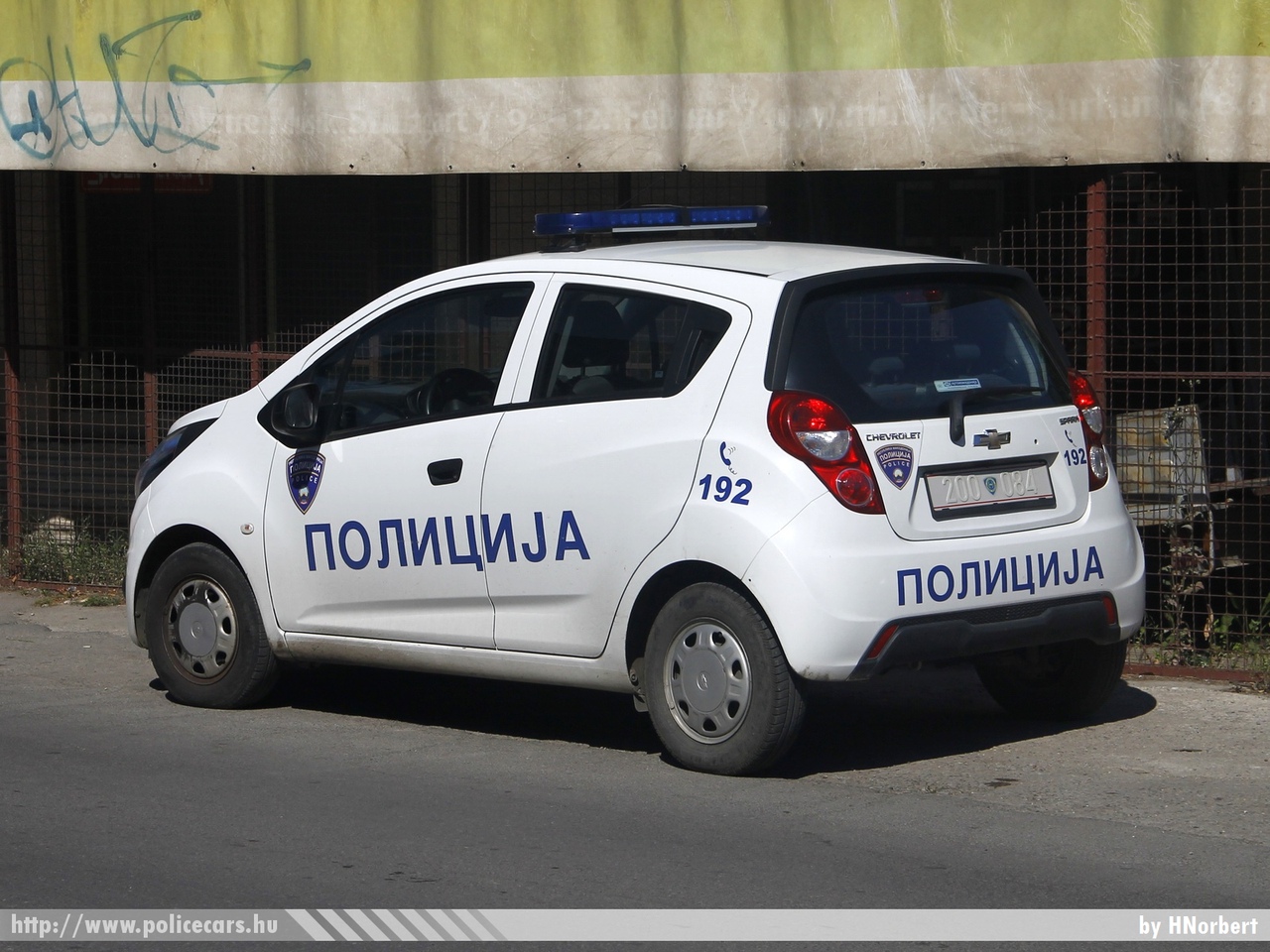 Chevrolet Spark, fotó: HNorbert
Keywords: macedón Macedónia rendőr rendőrautó rendőrség Macedonia macedonian police policecar
