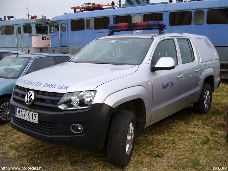 Volkswagen Amarok, Magyar Államvasutak Zrt., fotó: DBiro
Keywords: MÁV MAY-917