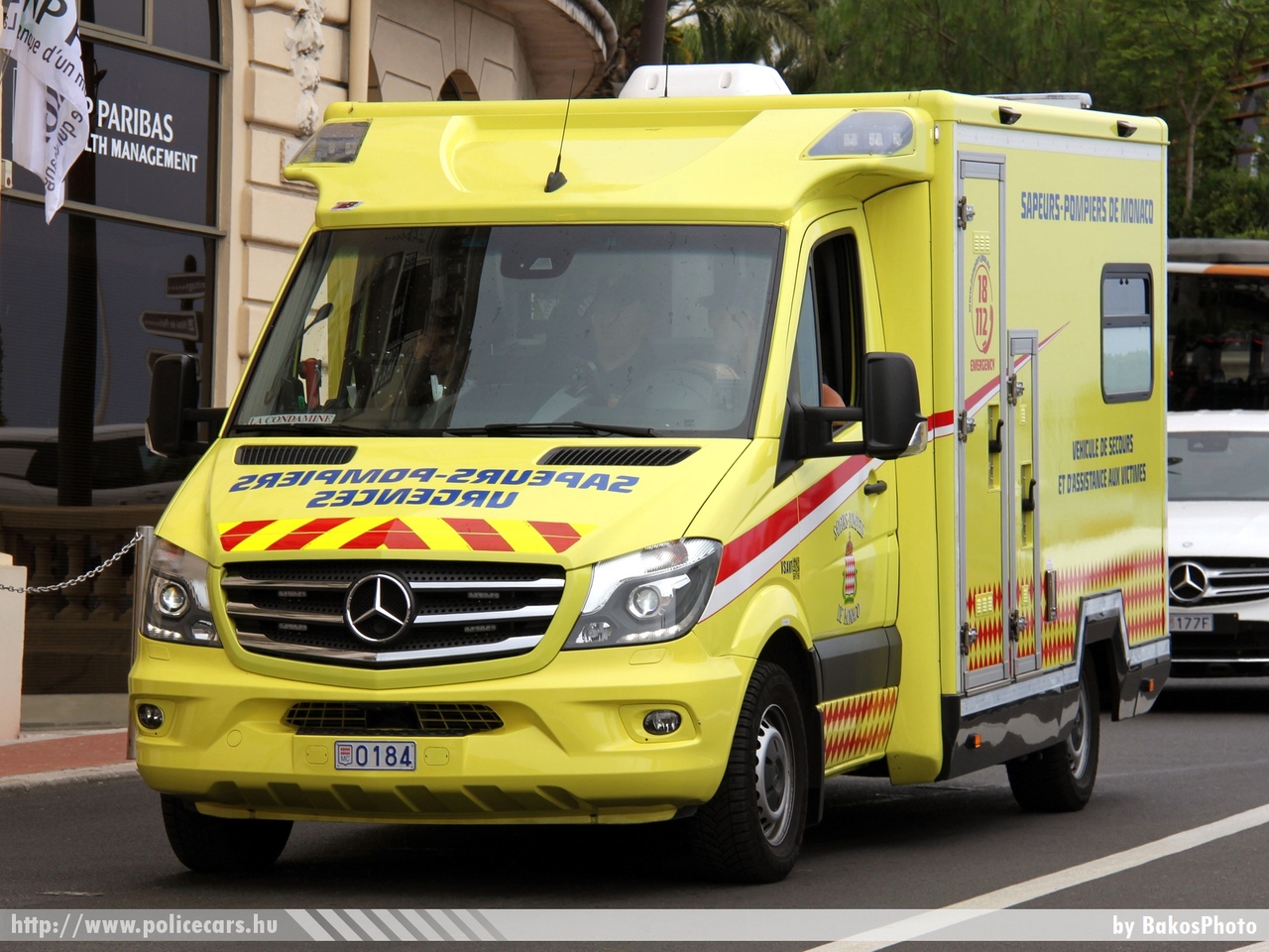 Mercedes Sprinter II, fotó: BakosPhoto
Keywords: tûzoltó tûzoltóautó fire firecar Monaco monacoi mentő mentőautó ambulance