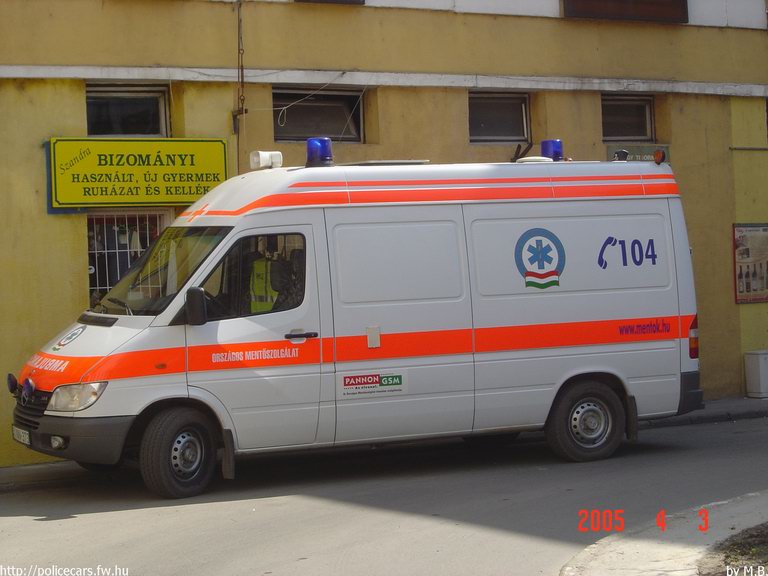 Mercedes Sprinter, Országos Mentõszolgálat, fotó: Márton Balázs
Keywords: OMSZ mentő magyar magyarország mentőautó