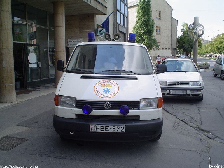 Volkswagen Transporter T4, Samaritanus Mentõszolgálat, fotó: dénes
Keywords: mentő magyar magyarország mentőautó HBE-572