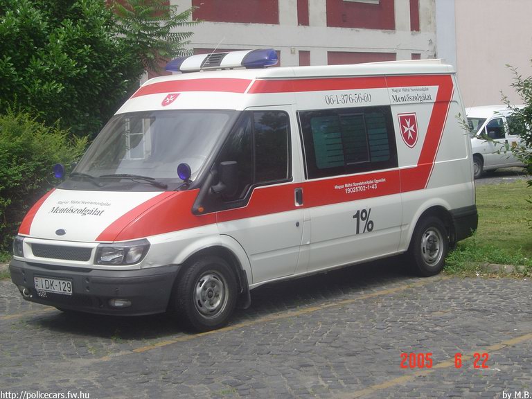 Ford Transit, Magyar Máltai Szeretetszolgálat Mentõszolgálat, fotó: Márton Balázs
Keywords: mentő magyar Magyarország mentőautó IDK-129